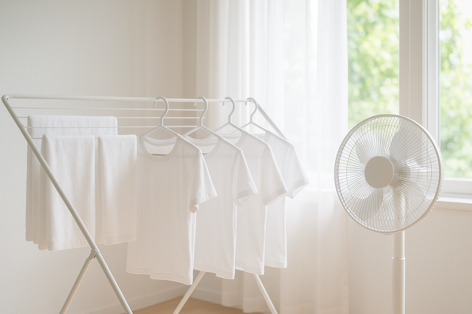 部屋干しの「生乾き臭」はなぜ起こる?あの嫌なニオイを防ぐ洗濯のコツ