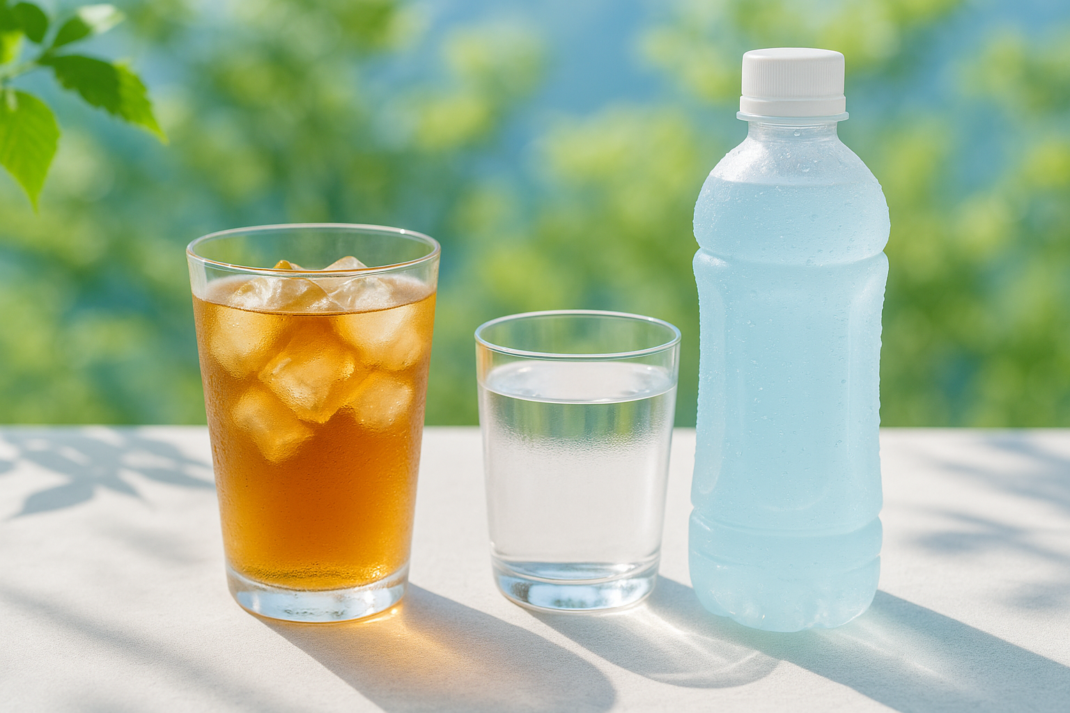 夏の水分補給、その飲み物で合ってる?夏に効く飲み物・避けたい飲み物