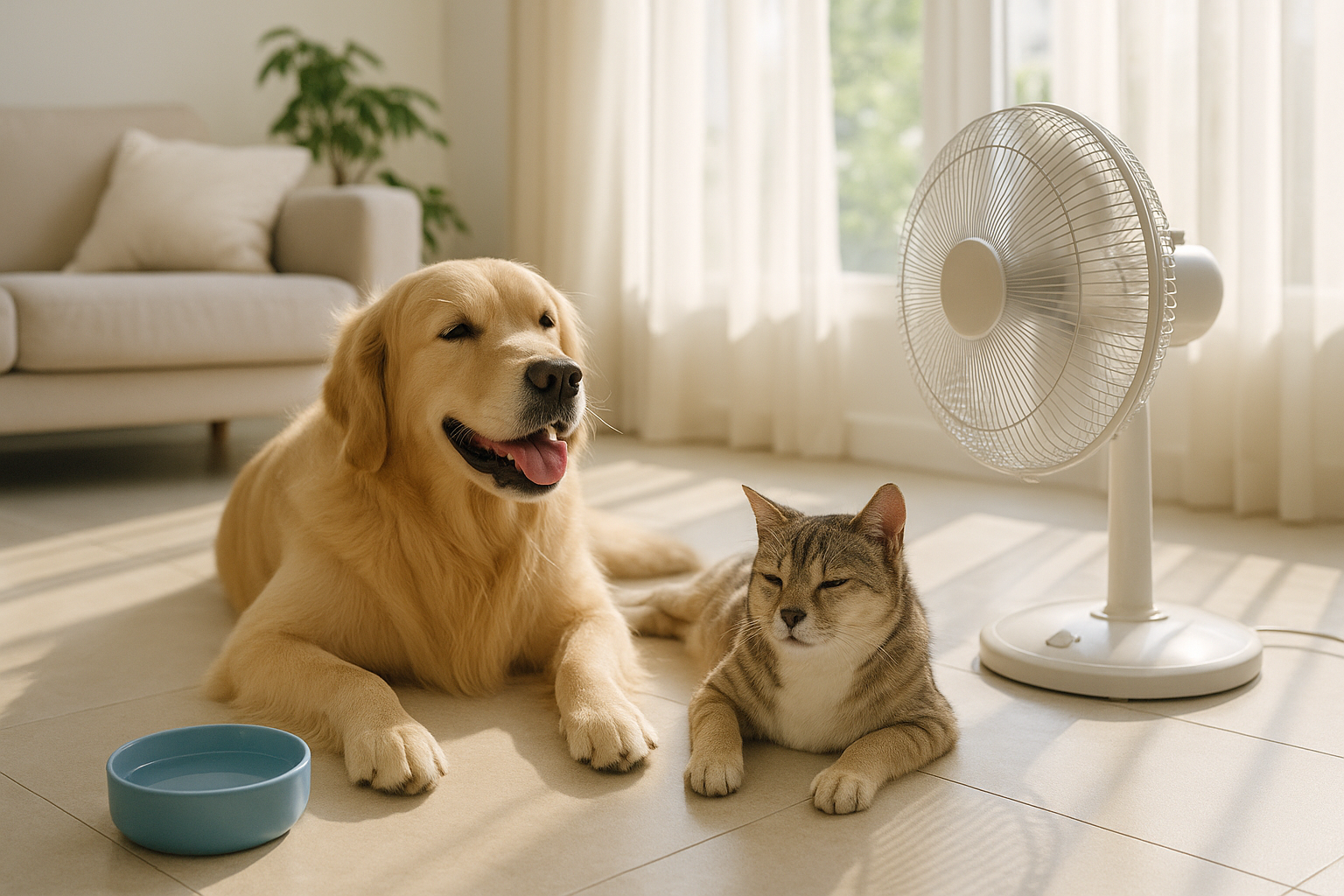 犬や猫も熱中症になる！ペットを夏の暑さから守るためにできること