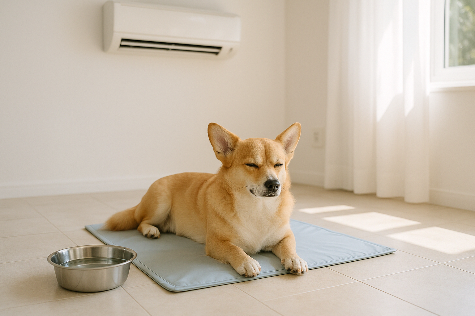 犬の留守番、夏の暑さは大丈夫?エアコン設定と安全に留守番させる工夫
