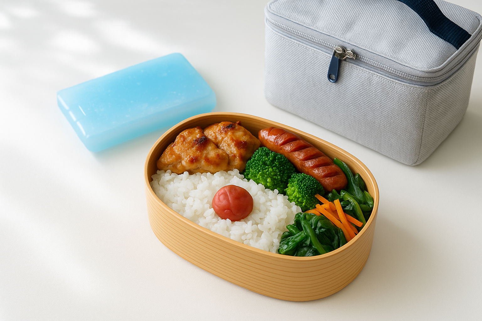 夏のお弁当が傷まないおかず・傷みやすいおかず。詰め方と保冷のコツ